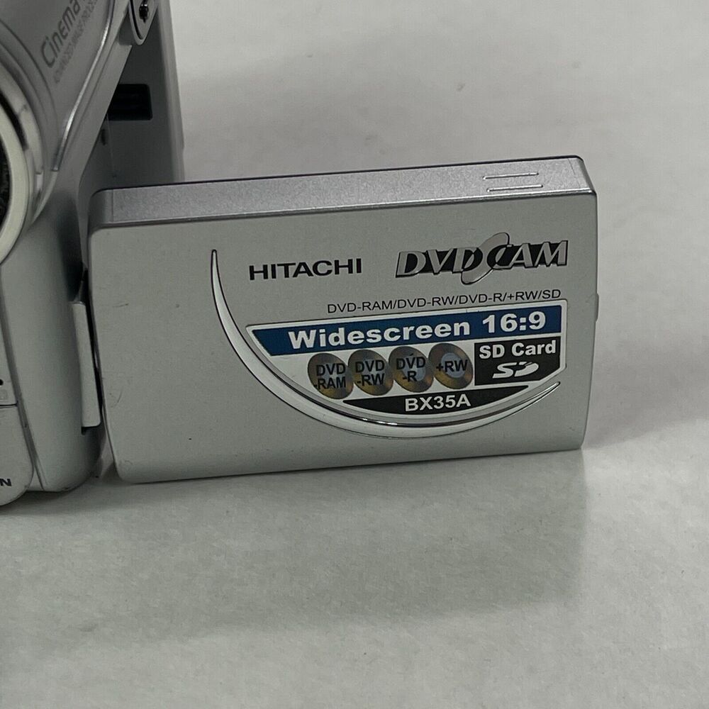 Hitachi DZ-BX35A DVD Cam Video Camera Camcorder PARTS ONLY UNTESTED NO BATTERY - Picture 2 of 10